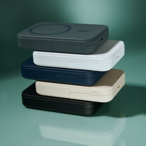 Внешний аккумулятор Юнион PD (Union PD) 10000mAh с функцией беспроводной зарядки 15W, синий