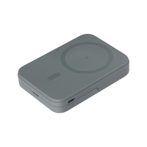 Внешний аккумулятор Юнион PD (Union PD) 10000mAh с функцией беспроводной зарядки 15W, серый