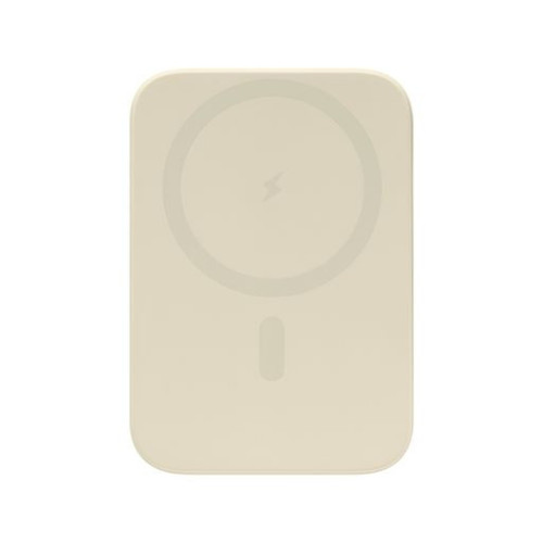 Внешний аккумулятор Юнион PD (Union PD) 10000mAh с функцией беспроводной зарядки 15W, бежевый