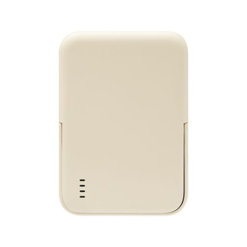 Внешний аккумулятор Юнион PD (Union PD) 10000mAh с функцией беспроводной зарядки 15W, бежевый