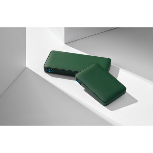 Внешний аккумулятор с подсветкой Анкор Плюс PD (Ancor PD Plus) 10000 mAh, зеленый