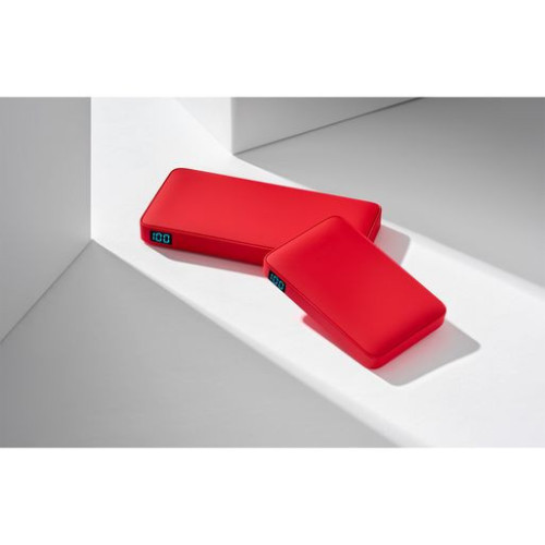 Внешний аккумулятор с подсветкой Анкор Плюс PD (Ancor PD Plus) 10000 mAh, красный