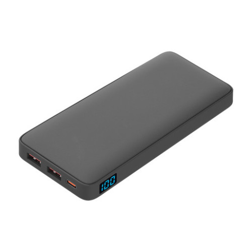 Внешний аккумулятор с подсветкой Анкор Плюс PD (Ancor PD Plus) 10000 mAh, серый