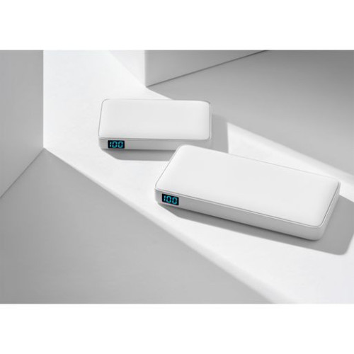 Внешний аккумулятор с подсветкой Анкор Плюс PD (Ancor PD Plus) 10000 mAh, белый