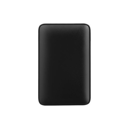 Внешний аккумулятор с цветной подсветкой Анкор Макс (Ancor Max) 5000 mAh, черный