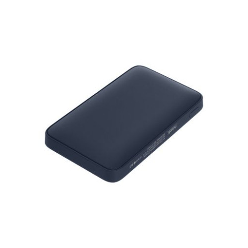 Внешний аккумулятор с подсветкой Анкор (Ancor) 5000 mAh, синий