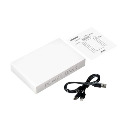 Внешний аккумулятор с подсветкой Анкор (Ancor) 5000 mAh, синий