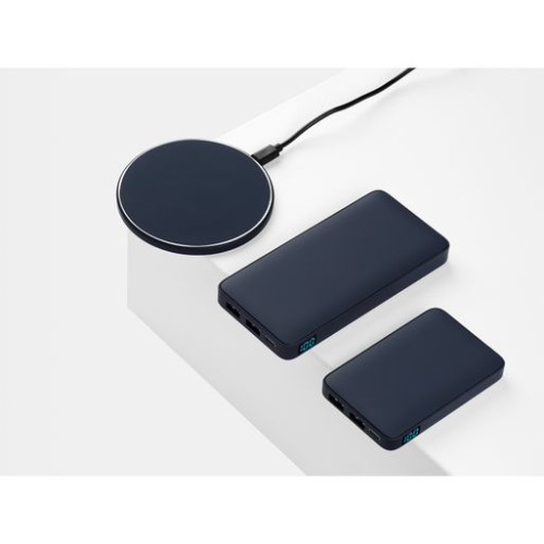 Внешний аккумулятор с подсветкой Анкор (Ancor) 5000 mAh, синий