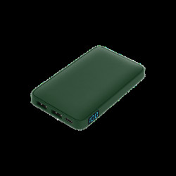 Внешний аккумулятор с подсветкой Анкор (Ancor) 5000 mAh, зеленый