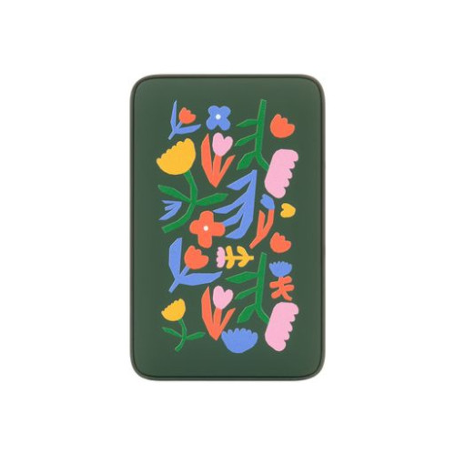 Внешний аккумулятор с подсветкой Анкор (Ancor) 5000 mAh, зеленый