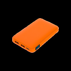 Внешний аккумулятор с подсветкой Анкор (Ancor) 5000 mAh, оранжевый