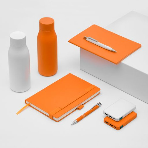 Внешний аккумулятор с подсветкой Анкор (Ancor) 5000 mAh, оранжевый