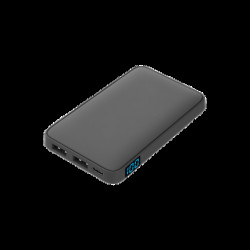 Внешний аккумулятор с подсветкой Анкор (Ancor) 5000 mAh, серый