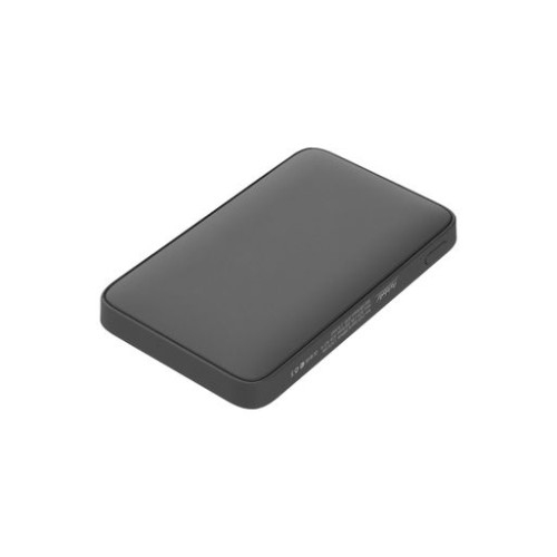 Внешний аккумулятор с подсветкой Анкор (Ancor) 5000 mAh, серый Внешний аккумулятор с подсветкой Анкор (Ancor) 5000 mAh, серый