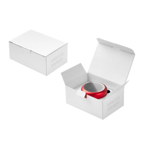 Беспроводная колонка Пэшн (Passion) 80dB 600 mAh (Bluetooth 5.0), красная