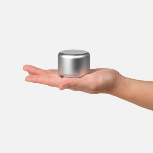 Беспроводная колонка Пэшн (Passion) 80dB 600 mAh (Bluetooth 5.4), серебряная