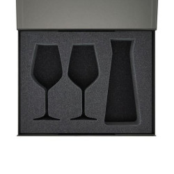 Ложемент под 2 бокала для вина + декантер в большую коробку-трансформер (арт. 695722)