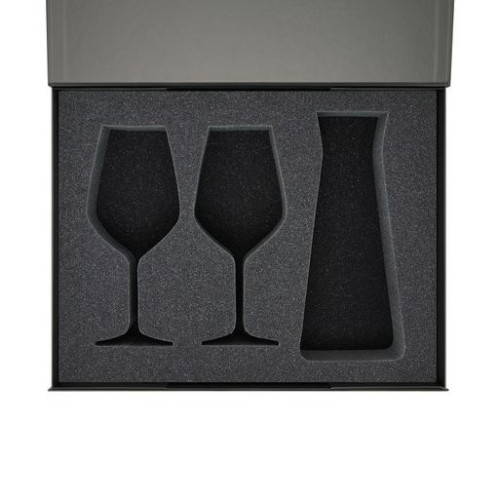 Ложемент под 2 бокала для вина + декантер в большую коробку-трансформер (арт. 695722)