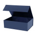 Подарочная коробка-трансформер средняя, синяя