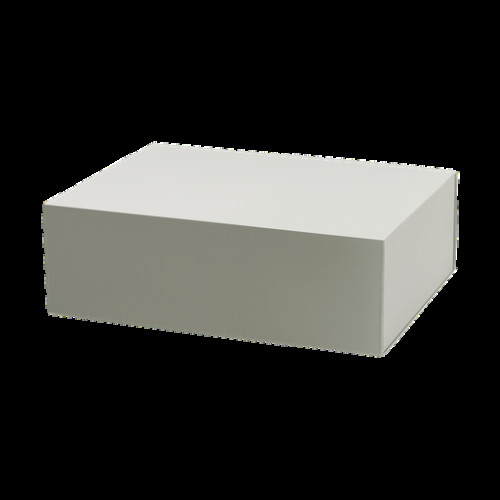 Подарочная коробка-трансформер средняя, серая Подарочная коробка-трансформер средняя, серая