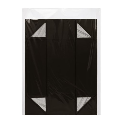 Подарочная коробка-трансформер большая, черная