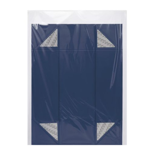 Подарочная коробка-трансформер большая, синяя