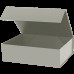 Подарочная коробка-трансформер большая, серая Подарочная коробка-трансформер большая, серая