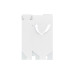 Подарочная коробка-пакет универсальная малая, белая