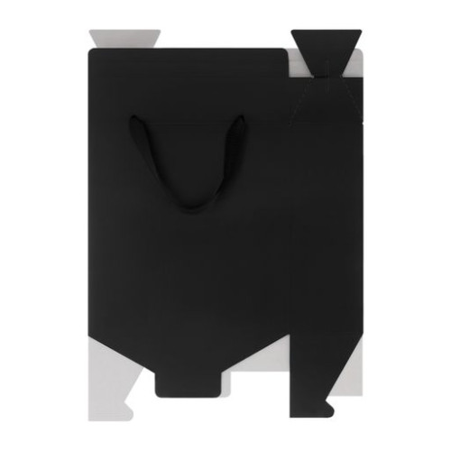 Подарочная коробка-пакет универсальная большая, черная