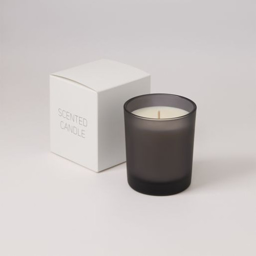 Ароматическая свеча Энигма (Enigma), серая Ароматическая свеча Энигма (Enigma), серая