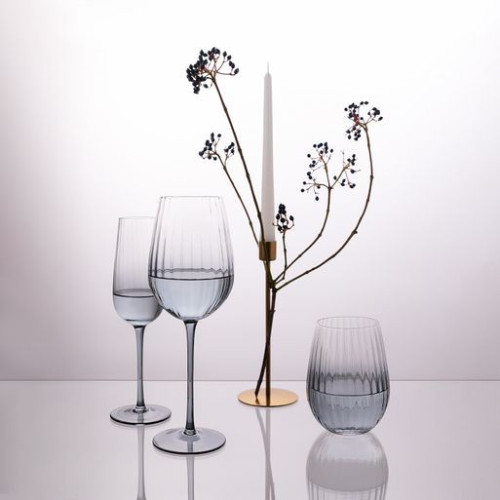 Бокал для шампанского Мансера (Mancera), градиент серый Бокал для шампанского Мансера (Mancera), градиент серый