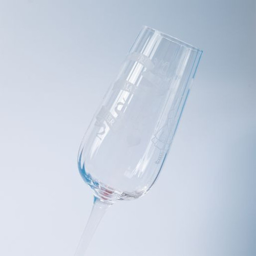 Бокал для шампанского Бланш (Blanche), прозрачный