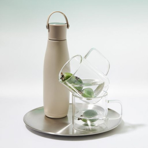 Кружка стеклянная с двойными стенками Луна (Luna)