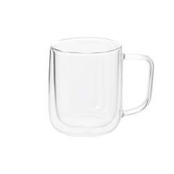 Кружка стеклянная с двойными стенками Виора (Viora)